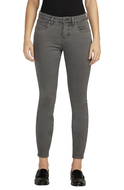 Jag Jeans Cecilia Skinny Fit Pants In Dark Charcoal