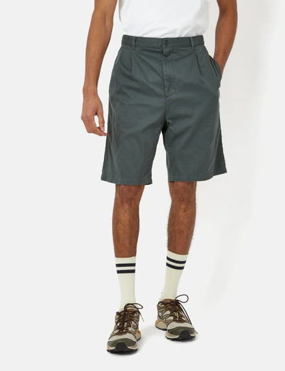 Carhartt -wip Salford Shorts (relaxed, Pleat) In Green