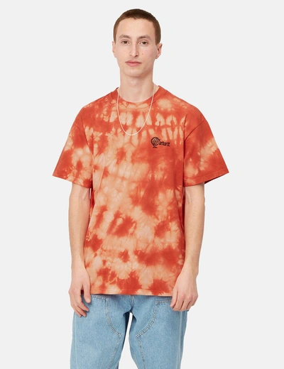 Carhartt -wip Global T-shirt In Orange