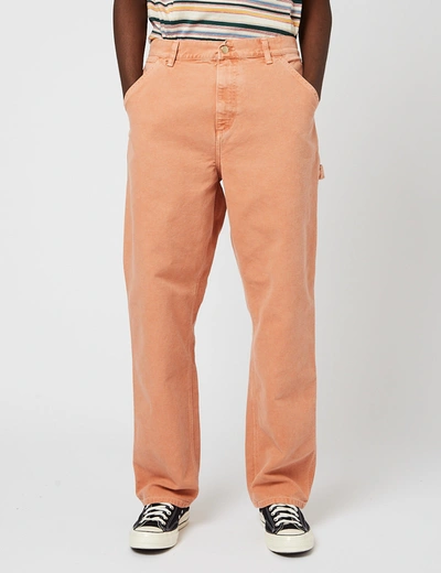 Carhartt -wip Single Knee Pant In Orange