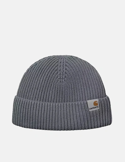 Carhartt Banks Knitted Beanie In Grey