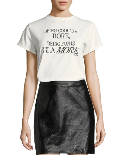 Bat Gio By Giovanna Battaglia Engelbert Being Cool T-shirt In White