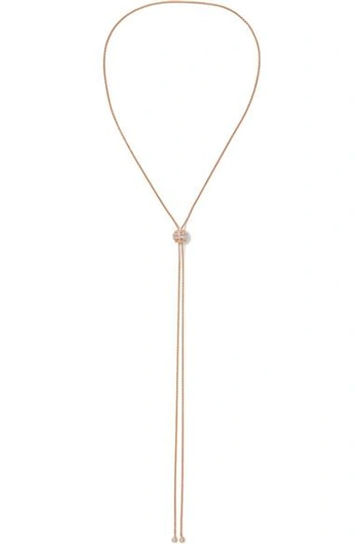 Piaget Possession 18-karat Rose Gold Diamond Necklace