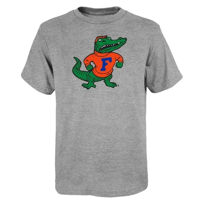 Outerstuff Kids' Youth Heather Gray Florida Gators Vault Logo T-shirt