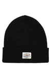 Faherty Core Logo Beanie In Black