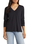 Tommy Bahama Kauai Long Sleeve T-shirt In Black
