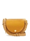 See By Chloé Kriss Suede Cross-body Bag In Yellow