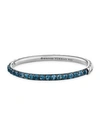 David Yurman Osetra Bangle Bracelet With Gemstone In Hampton Blue Topaz