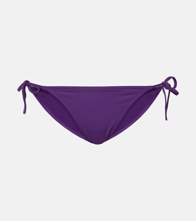Eres Malou Side-tie Bikini Bottoms In Purple