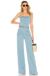 Stoned Immaculate Jean Genie Jumpsuit In Blue. In Topanga