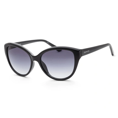 Calvin Klein Women's 55 Mm Sunglasses In Black