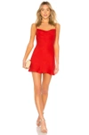 House Of Harlow 1960 X Revolve Ira Mini Dress In Crimson Red