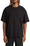 Honor The Gift Amped Up Short Sleeve Logo Tee In Black