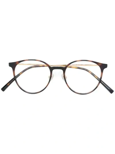 Bolon Tomkin Round Frame Glasses - White