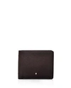 Montblanc Meisterstuck Sfumato Leather Bi-fold Wallet In Gray