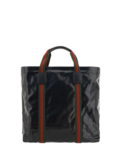 Gucci Shoulder Bags In Black/black