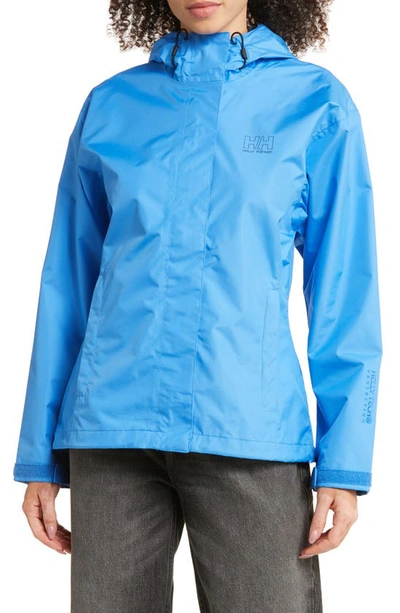 Helly Hansen Seven J Waterproof & Windproof Jacket In Ultra Blue