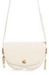 Burberry Small Chess Leather Crossbody Bag In Pearl