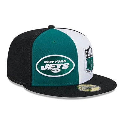New Era Green/black New York Jets 2023 Sideline 59fifty Fitted Hat