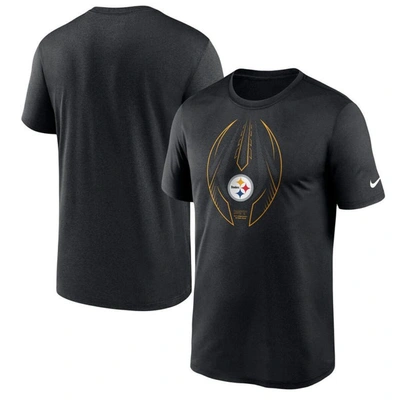 Nike Black Pittsburgh Steelers Legend Icon T-shirt