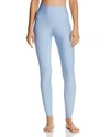 Alo Yoga High-waist Tech Lift Airbrush Leggings In Uv Blue