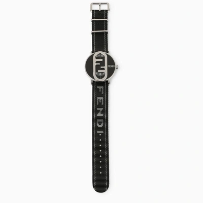 Fendi O'lock Round Black Wristwatch