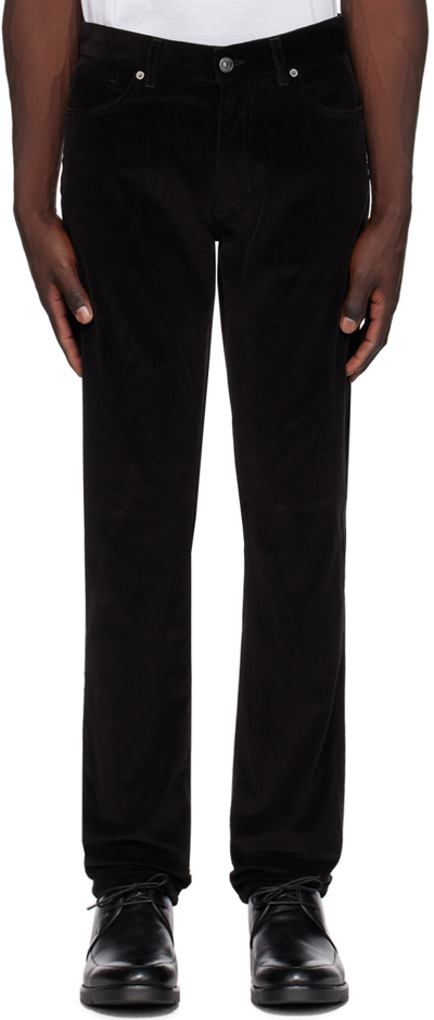 Zegna Roccia Slim Jeans In 504 Black