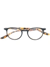 Barton Perreira Round Frame Glasses In Brown