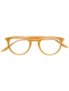 Barton Perreira Round Frame Glasses In Yellow