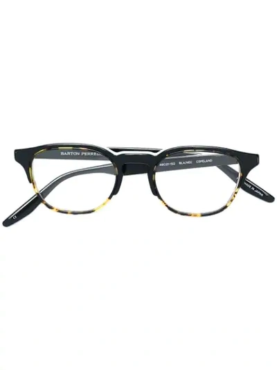 Barton Perreira Copeland Round Frame Glasses - Black