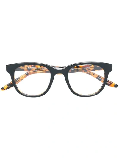 Barton Perreira Thurston Square Frame Glasses In Brown