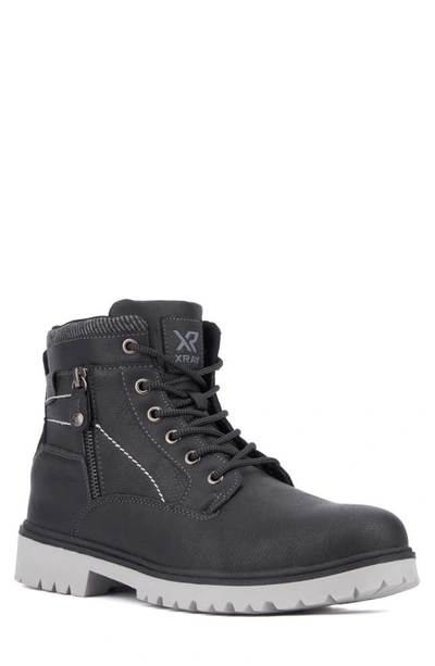 X-ray Hunter Faux Leather Boot In Black