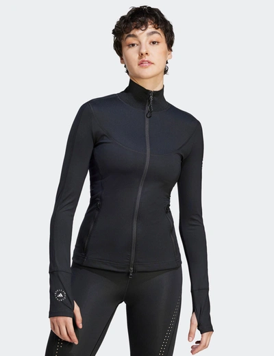 Adidas By Stella Mccartney Truepurpose Training Midlayer Jacket In Black