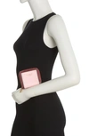 Kate Spade Compact Leather Wallet In Dogwood Pink Multi