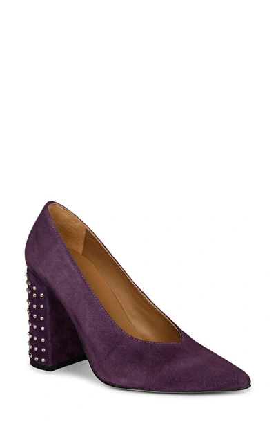 Saint G Pamina Pointed Toe Pump In Purple