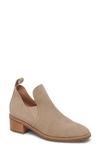 Blondo Sandra Waterproof Bootie In Sand Suede