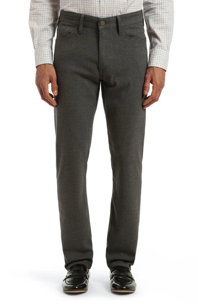 34 Heritage 34 Courage Straight Leg Stretch Five Pocket Trousers In Grey Elite