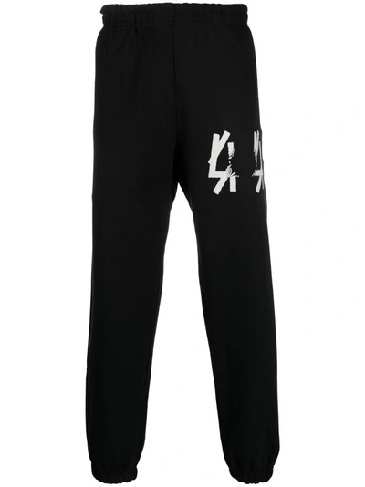 44 Label Group Sweatpants With Print In Black