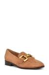 Nine West Lilma Loafer In Medium Natural Suede