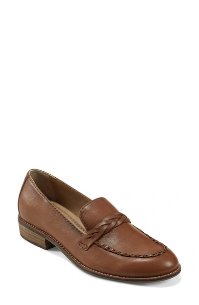 Earth Edie Braid Loafer In Rum