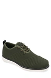 Vance Co. Novak Knit Dress Shoe In Olive