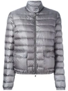 Moncler High Neck Puffer Jacket In Grey
