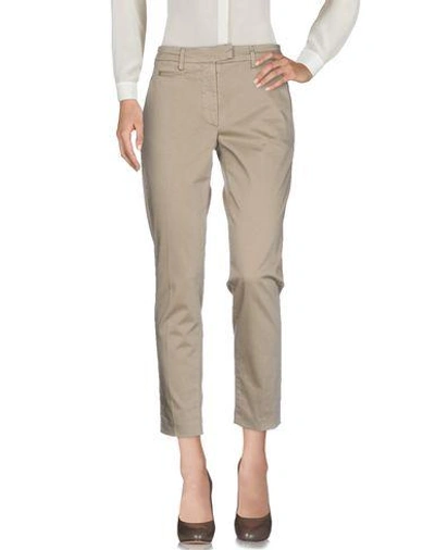 Dondup Casual Pants In Khaki