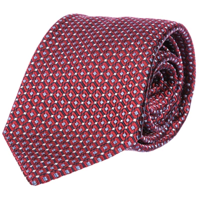 Emporio Armani Men's Tie Necktie In Red