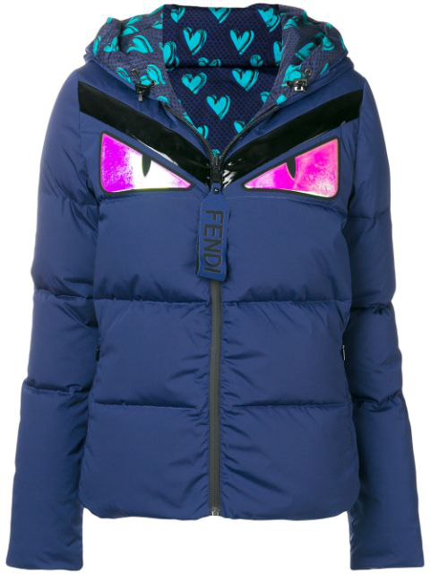 fendi monster down jacket