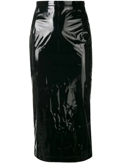 N°21 'skin' Pencil Skirt In Black