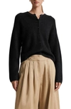 & Other Stories Alpaca Blend Cardigan In Black