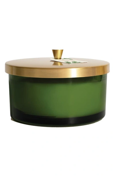 Thymes Frasier Fir Four-wick Candle In Green