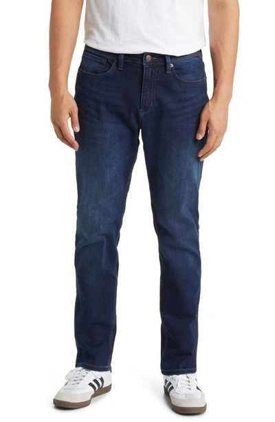 Duer Relaxed Tapered Performance Denim Jeans In Dark Stone