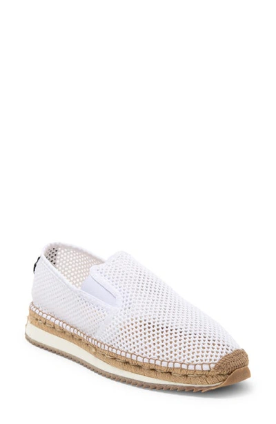 Rag & Bone Retro Espadrille Runner Slip-on Sneaker In White